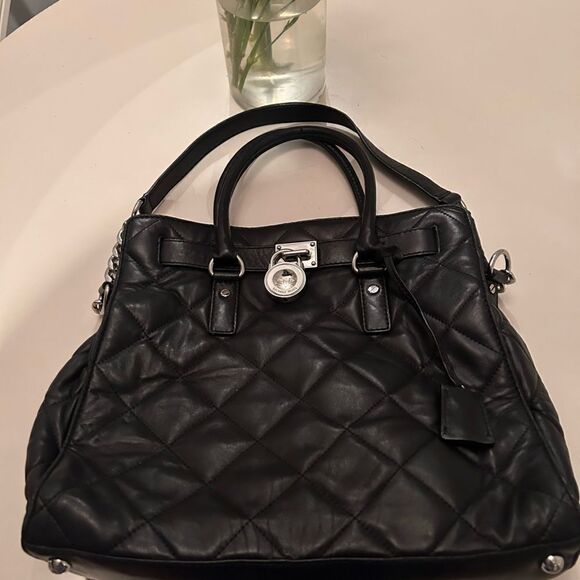Michael Kors Quilted Hamilton Bag - Picture 2 of 11